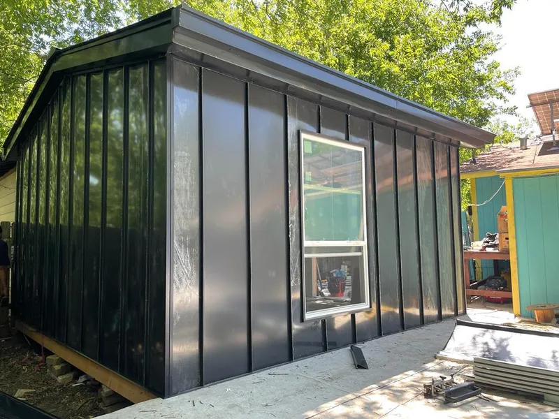 Black standing seam metal wall panels for Roof Inspection in Spanish Fork